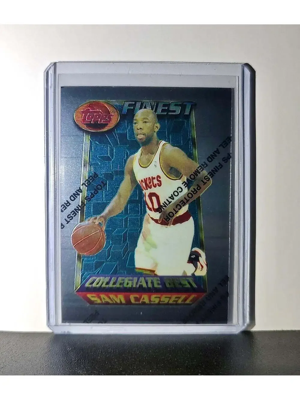 Sam Cassell 1994-95 Topps Finest #209 Collegiate Best